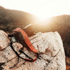 The Overlap Leather Camera Strap - Tan