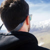 The Original Leather Sunglass Strap - Steel Grey