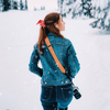 The Overlap Leather Camera Strap - Tan