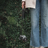 The Overlap Leather Camera Strap - Black