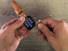 genuine leather Apple Watch band, quality apple watch band, cute apple watch strap, tether straps, tan leather apple watch band, womens apple watch band, mens apple watch band