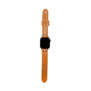 genuine leather Apple Watch band, quality apple watch band, cute apple watch strap, tether straps, tan leather apple watch band, womens apple watch band, mens apple watch band
