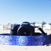 blue unique cute camera strap for DLSR SLR camera strap, design camera strap AUM Tether Straps