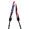 stylish american flag camera strap, american usa design camera strap for SLR DSLR cameras, tether strap, unique camera strap, camera strap gift, photographer gift, patriotic camera strap design