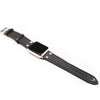 LEATHER APPLE WATCHBAND - STEEL GREY