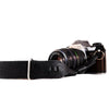 Leather Wrist Camera Strap - Black