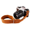 Leather Wrist Camera Strap - Tan